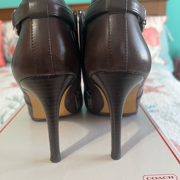 Coach Brown Booties - Picture 5 of 6